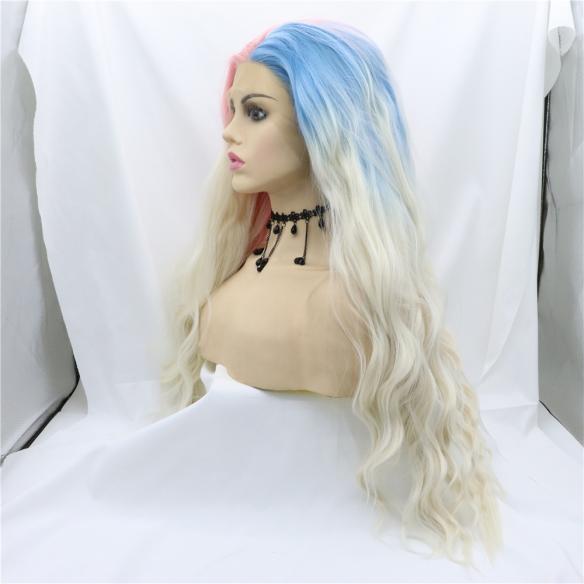 Human Hair Full Lace Wig Curly Ash Brown