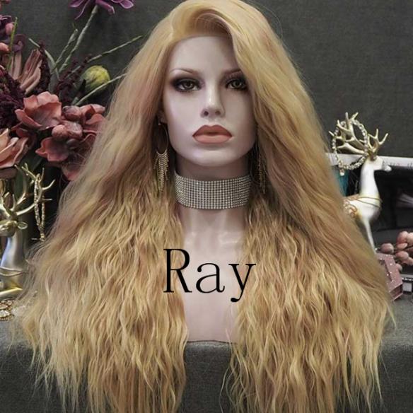 Human Hair Full Lace Wig Curly Ash Brown