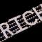 RICH Shape Rhinestone Choker