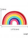 LGBT Rainbow Pride Brooch Pin (Various Designs)