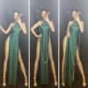 Dark Green Cheongsam