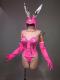 Several colors rabbit leotard (includes gloves)