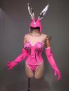 Several colors rabbit leotard (includes gloves)