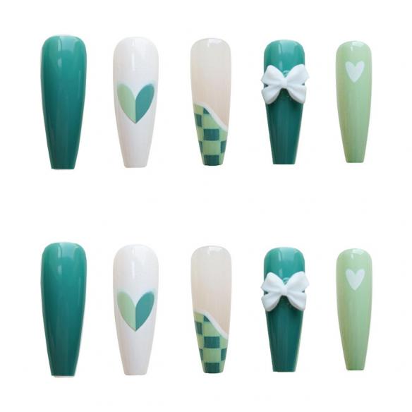 3D Green Nail