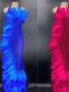 8 Colors Feather Bead Dress