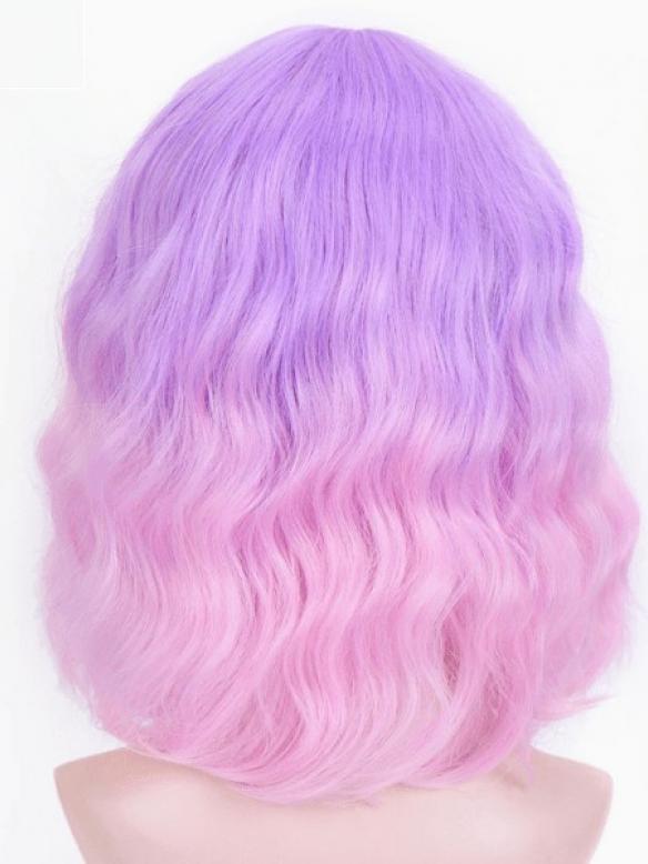 Pink & Purple Mix Drag Wig