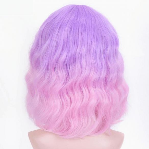 Pink & Purple Mix Drag Wig
