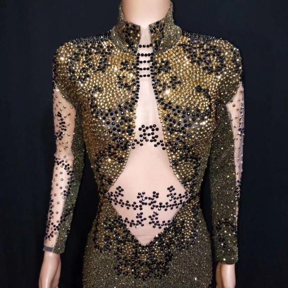 Gold Shining Dress