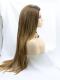 Human Hair Full Lace Wig Curly Ash Brown