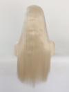 Blonde Middle Part Long Lace Front Drag Wig