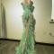 Mint Green Feather Dress