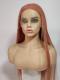 Long Straight Sweet Peach Pink Drag Wig