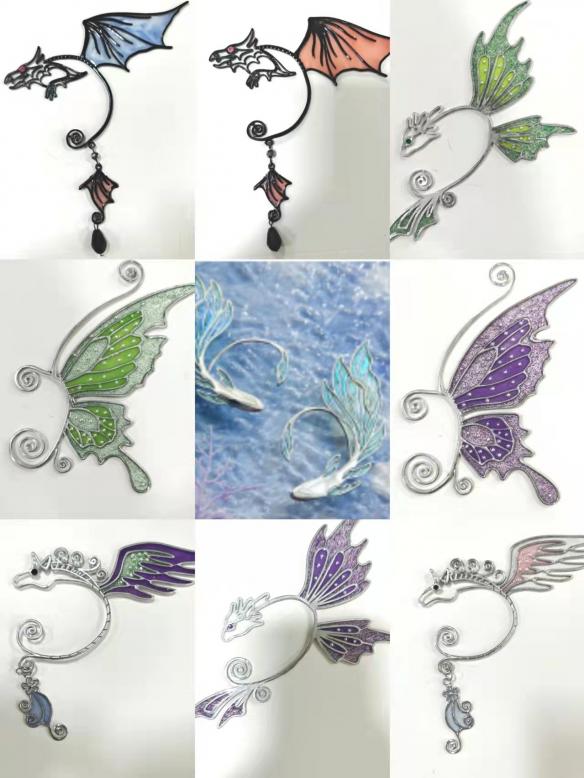 Ear Sleeve Pendant Without Perforation