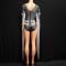 Silver Star Tassel Leotard