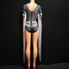 Silver Star Tassel Leotard