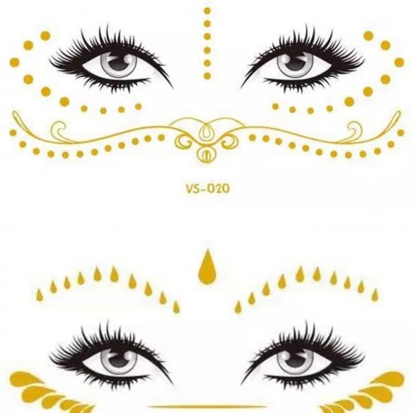Fortune Bag- Gold Face Tatto