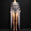 Silver Star Tassel Leotard