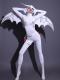 White Exaggerated Angel Bodysuit (includes wings)