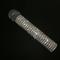 Silver Glass Rhinestone Microphone Cover