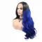 Human Hair Full Lace Wig Curly Ash Brown