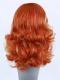 Ginger orange with blonde highlight wavy drag wig