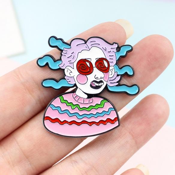 Explicit LGBT Pride Cartoon Enamel Pin (Various Designs)