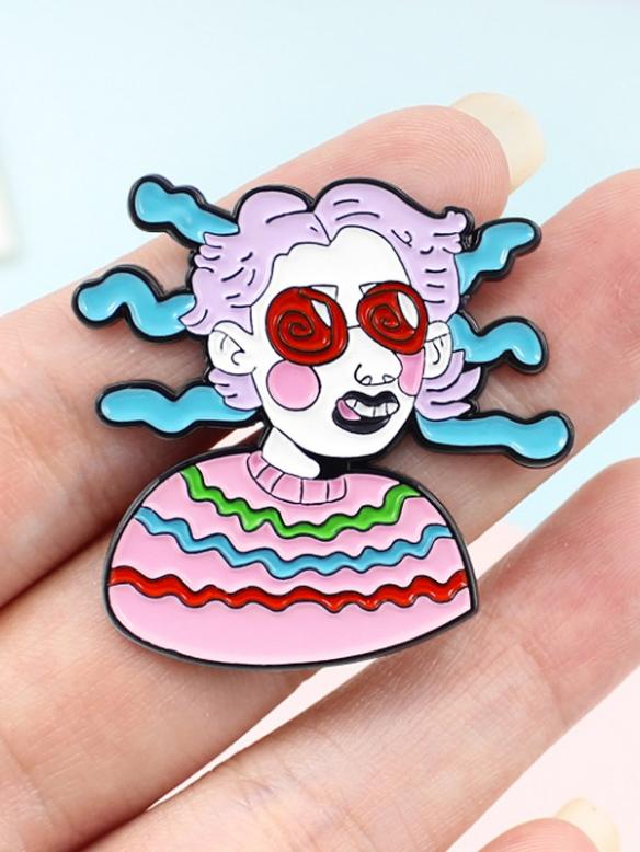 Explicit LGBT Pride Cartoon Enamel Pin (Various Designs)