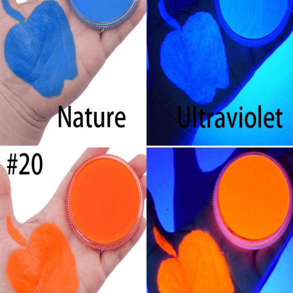 Luckyart Water- soluble Body Paint UV Color