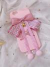 Kawaii Pink Ribbon Bow Phone Case