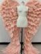 Pink Ostrich Feather Wings