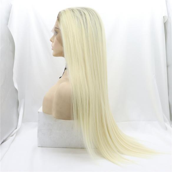 Human Hair Full Lace Wig Curly Ash Brown