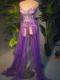 Purple Mesh Dress