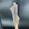 Rhinestone and Pearl High Split Short Dress 