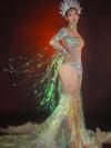 Customize Mermaid Sequin Dress（include headdress）