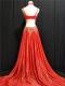 Red Diamond Long Drag Dress( THREE PIECE)