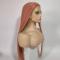 Long Straight Sweet Peach Pink Drag Wig