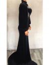 Black Velvet Gown