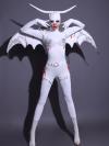 White Exaggerated Angel Bodysuit (includes wings)