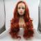 Human Hair Full Lace Wig Curly Ash Brown