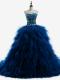 Blue Drag Wedding DresS