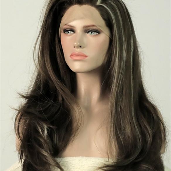 Ava-Blonde Streaked Brown