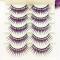 Multi- color Rhinestone False Lashes