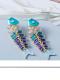 Blue Fish Earrings