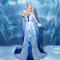 Elsa Style Stage Drag Dress(includes cloak)