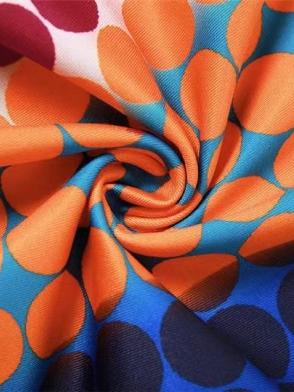 Orange spots bodysuit