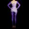 Purple Rhinestone Bodysuit