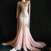 Pink Tassel Trailing Dress
