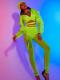 Neon Green mesh suits