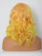 Human Hair Full Lace Wig Curly Ash Brown