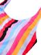 Sexy Rainbow One-Piece Women’s Swimsuit